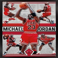 Michael Jordan-Kollázs Fali Poszter, 14.725 22.375