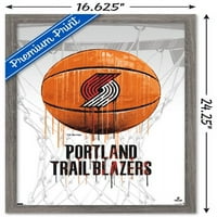 Portland Trail Blazers-Csepegtető Kosárlabda Fali Poszter, 14.725 22.375