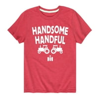 Case IH-Handsome maroknyi-kisgyermek Rövid ujjú grafikus póló