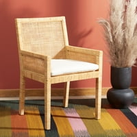Sarai Lounge Chair W párna, természetes