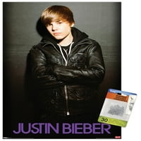 Justin Bieber-szerelem fal poszter Push csapok, 14.725 22.375