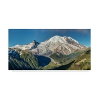 A Pierre LeClerc, a 'Rainier Peak' vászon művészete védjegye