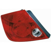 Új CAPA tanúsítvánnyal rendelkező Standard csere vezetőoldali hátsó lámpa, illik 2005-Scion TC