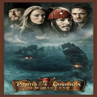 Disney Karib-tenger kalózai: A világ végén-DVD egy lapos fali poszter, 22.375 34