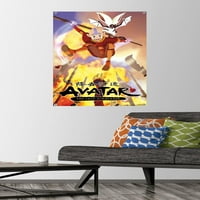 Avatar-Sky egy lapos fal poszter Pushpins, 22.375 34