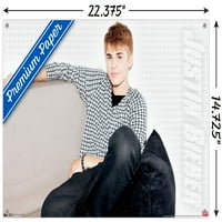 Justin Bieber-Chillin fali poszter Push csapokkal, 14.725 22.375
