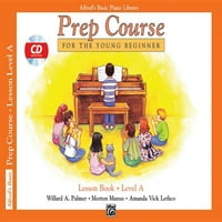Alfred Basic Piano Prep tanfolyam lecke könyv, Bk a: A fiatal kezdő, könyv & CD
