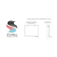 Stupell Industries teknős úszás a zátony grafikus művészete fekete keretes művészet nyomtatott fali művészet, Design