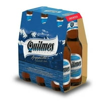 Quilmes, lager sör, 6-csomag, 12oz