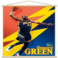 Golden State Warriors-Draymond zöld fal poszter mágneses kerettel, 22.375 34