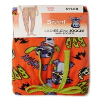 Röviden kijelentette Női Disney Stitch Halloween Jogger alvás nadrág