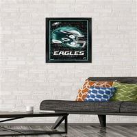 Philadelphia Eagles-Neon Sisak Fali Poszter, 14.725 22.375 Keretes