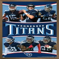 Tennessee Titans-Csapatfal Poszter, 14.725 22.375 Keretes