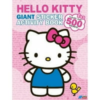 Hello Kitty Óriás Matrica Tevékenység Könyv
