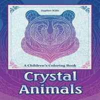 Kristály állatok: Gyermek kifestőkönyv