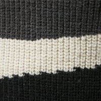 KaLI_store grafikus pulóverek férfiaknak Férfi Alkalmi Slim Fit V-nyakú pulóver Hosszú ujjú kötött pulóver pulóverek