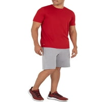 Athletic Works férfi Active Core Rövid ujjú póló, 2-csomag, 3XL méretig