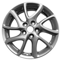 6. Felújított OEM alumínium ötvözet kerék, ezüst metál teljes arc, illeszkedik 2012- Mazda 5