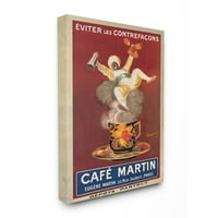 Marcello Dudovich Café Martin Vintage 24 30 Festés vászon Art Print
