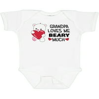Inktastic Nagypapa szeret Beary sok-aranyos medve ajándék kisfiú vagy kislány Body