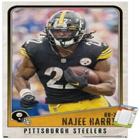 Pittsburgh Steelers-Najee Harris Fali Poszter, 22.375 34