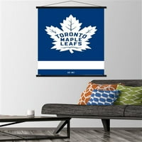 Toronto Maple Leafs-Logo fali poszter mágneses kerettel, 22.375 34