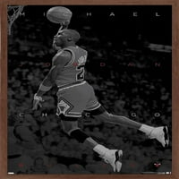Michael Jordan-Fekete-fehér fali poszter, 14.725 22.375
