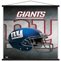 New York Giants - sisak fali poszter mágneses kerettel, 22.375 34
